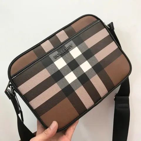 Burberry Check Pattern Crossbody Bag