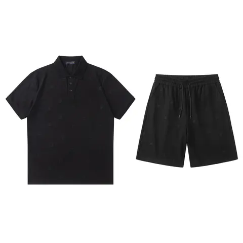 Louis Vuitton Monogram Polo Shirt and Shorts Set