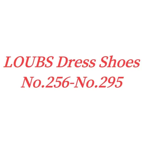 LOUBS Dress Shoes No.256-No.295