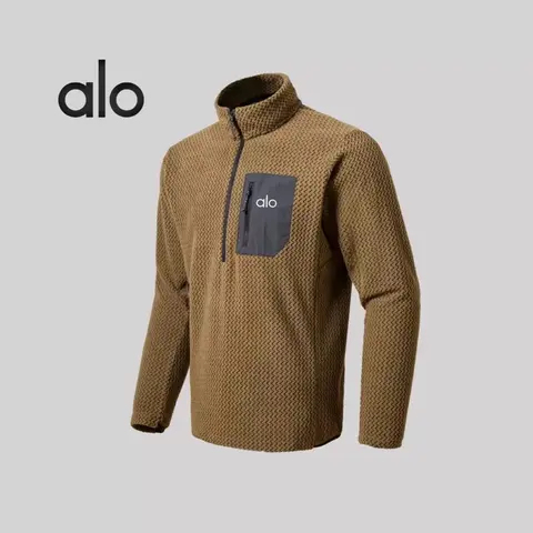 alo Half-Zip Knit Pullover