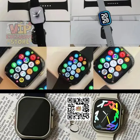 Apple Watch Series 4/5/6 Smartwatch with Colorful Display and Various Watch Faces