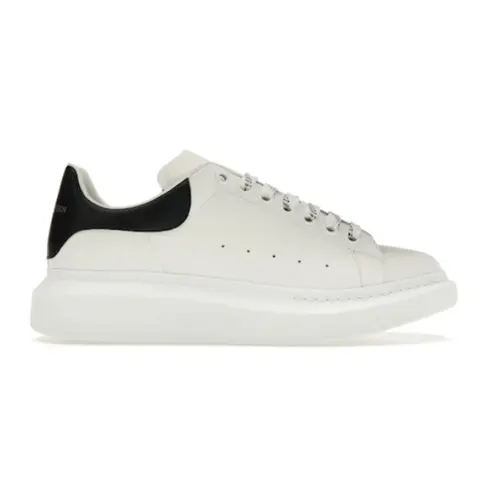 Alexander McQueen White Leather Sneakers
