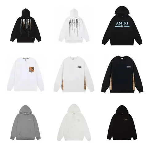 AMIRI x Burberry Collaborative Sweatshirt Collection