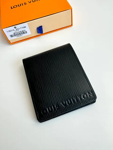 Louis Vuitton Black Epi Leather Wallet