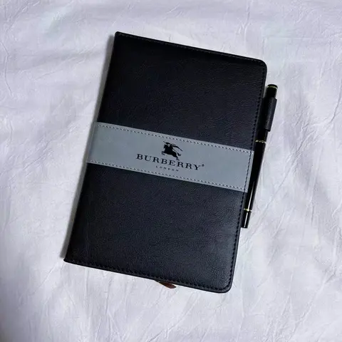 Zhanma Black Notebook with Pens