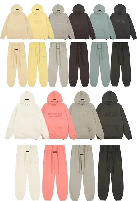 Fear of God Essentials Hoodie and Jogger Set
