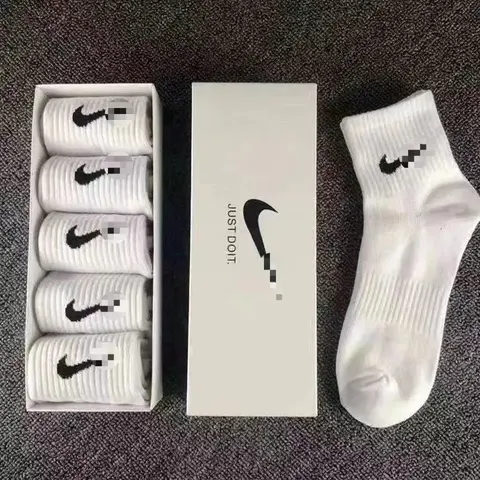 Nike Just Do It Cotton Crew Socks 5-Pack