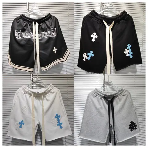 Chrome Hearts Cross Embroidered Shorts Collection