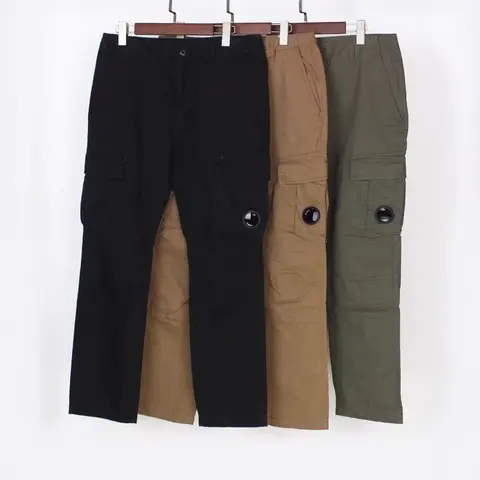 Cargo Pants in Black, Brown, and Olive Green