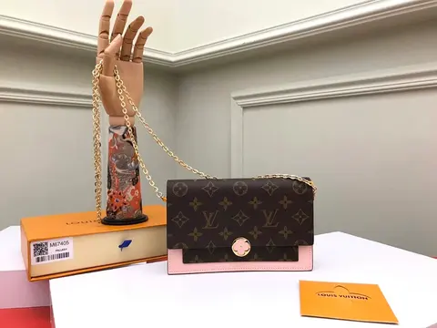 Louis Vuitton Palmaria Monogram Chain Wallet