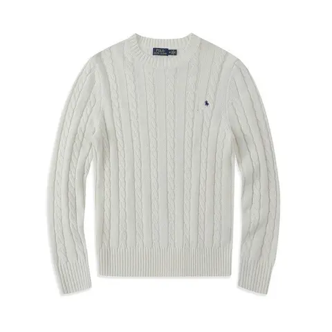 Ralph Lauren Polo Cotton Cable Knit Sweater