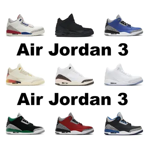 Air Jordan 3 Sneakers Collection