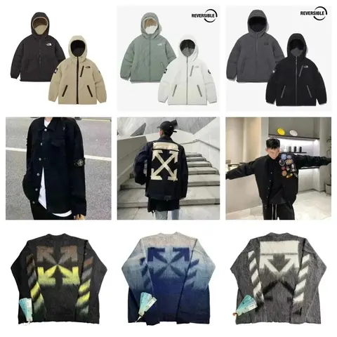 The North Face Reversible Hooded Jacket & Patchwork Denim Jacket Collection