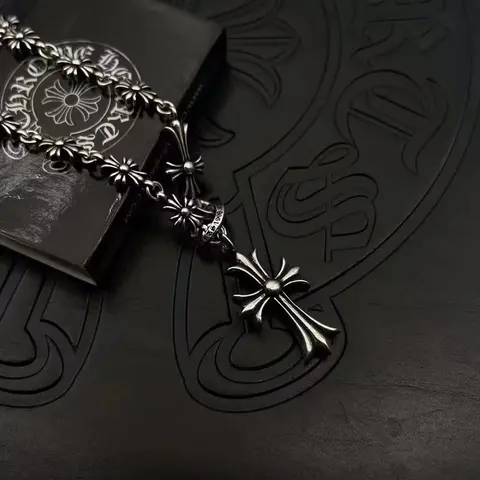 Chrome Hearts Cross Pendant Necklace