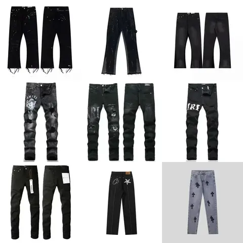 Amiri Black Denim Jeans Collection