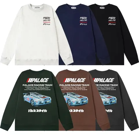 Palace Racing Team Long Sleeve Sweatshirts