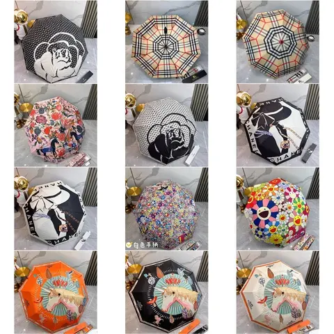 Fashionable Printed Umbrellas Collection