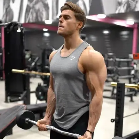 Gymshark灰色健身背心