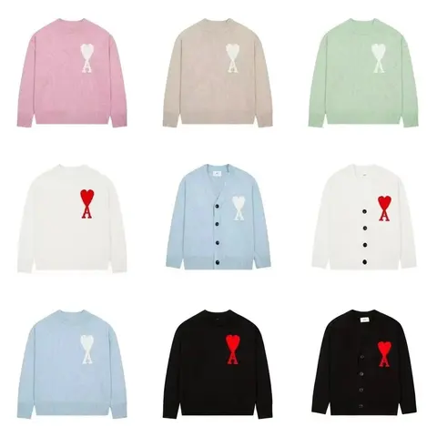 Ami de Coeur Heart Logo Knit Sweaters and Cardigans
