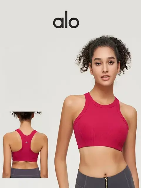 alo Yoga Ribbed Crop Top