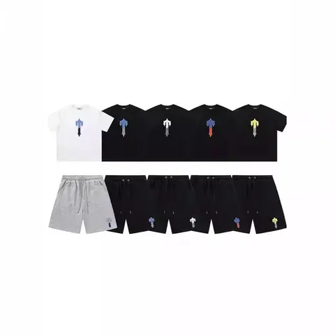 Arrow Logo T-Shirt and Shorts Set Collection