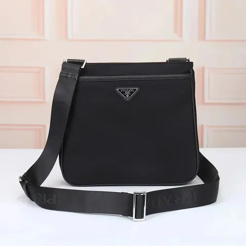 Prada Black Nylon Crossbody Bag