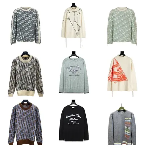 Dior Collection Knit Sweaters