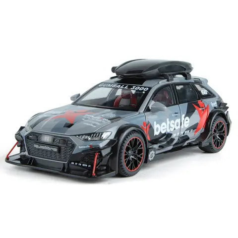Audi RS6 Avant Gumball 3000 BetSafe Edition Diecast Model Car