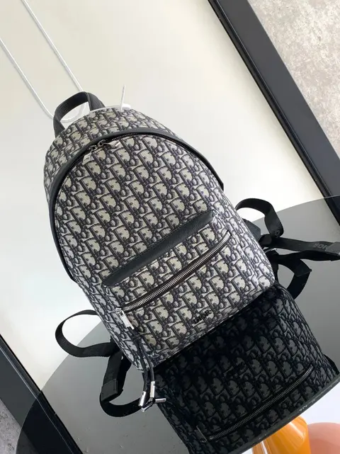 Dior Oblique Print Backpack