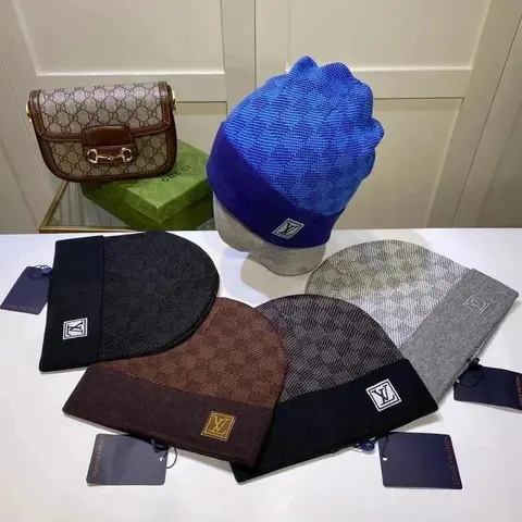 Louis Vuitton Monogram Beanie Hat Collection