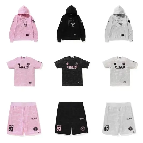 BAPE x Miami Collection Hoodies, T-Shirts and Shorts