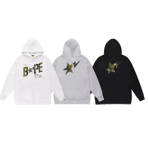 BAPE STA Camo Star Hoodie Collection