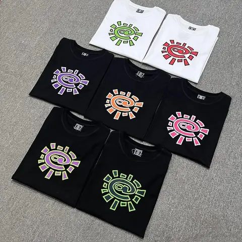 Colorful Sun Logo T-Shirts Collection