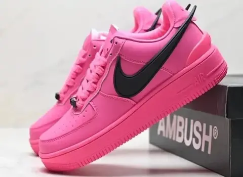 Nike Air Force 1 x Ambush Pink Sneakers