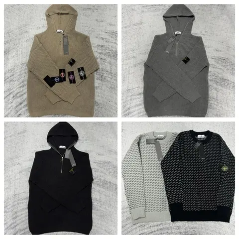 Stone Island Hooded Sweaters Collection