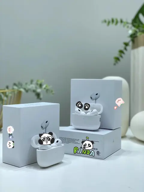Panda Wireless Earbuds with Charging Case