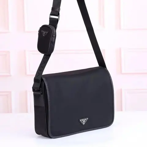 Prada Black Nylon Crossbody Bag