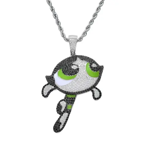 Powerpuff Girls Blossom Pendant Necklace