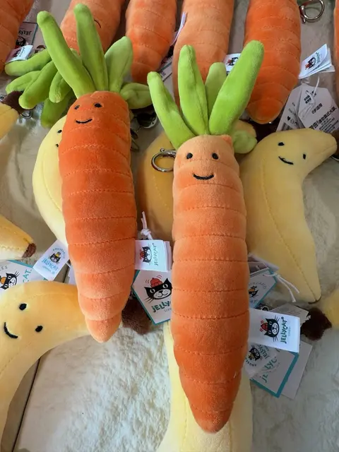 Dandelion Plush Toy with Carrot