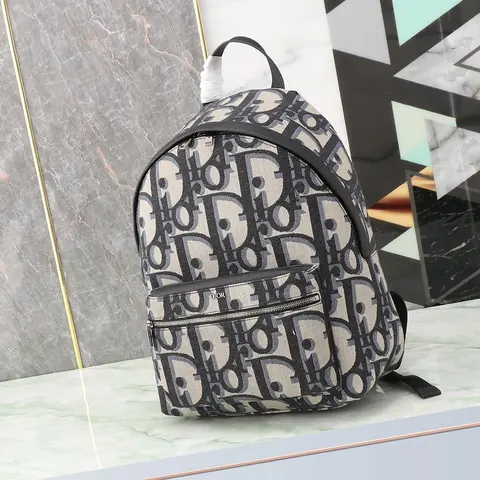 Dior Oblique Print Backpack