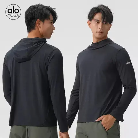 alo YOGA Men's Long Sleeve Hoodie