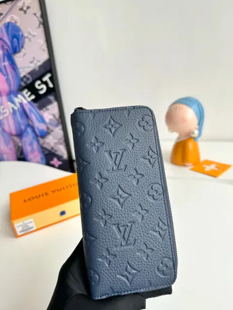 Louis Vuitton Monogram Empreinte Zip Around Wallet
