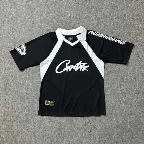 Critz Rules the World Black and White Raglan Jersey