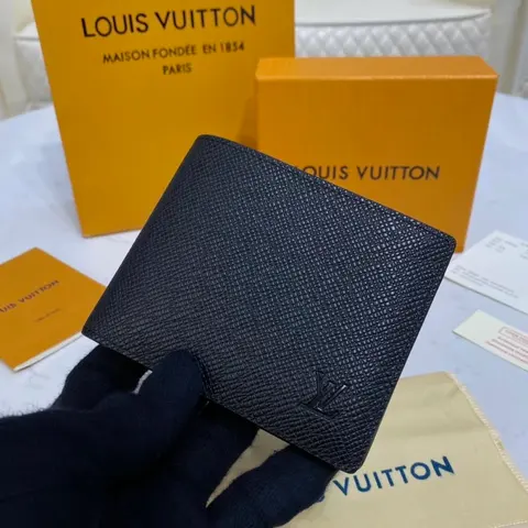 Louis Vuitton Black Epi Leather Wallet