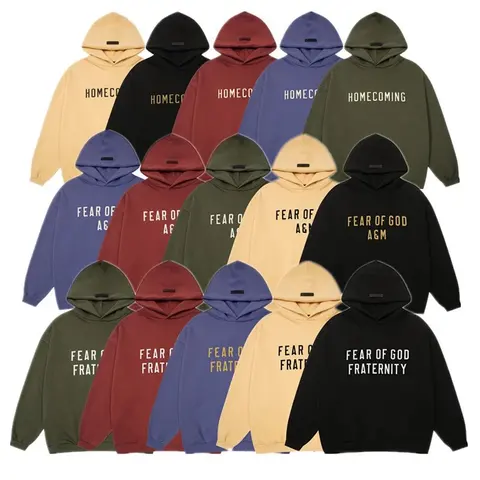 Fear of God Homcoming Fraternity Hoodies Collection