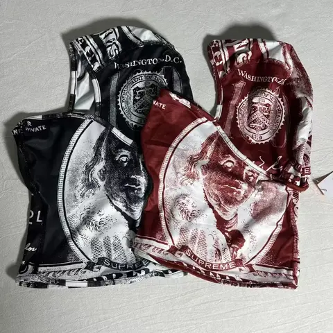 Supreme x The North Face Money Print Tank Tops
