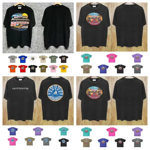 Rhude T-Shirt Collection - Various Designs and Colors