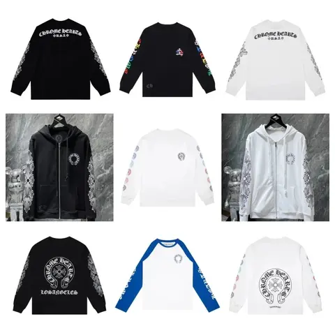 Chrome Hearts Collection - Hoodies and Long Sleeve Shirts