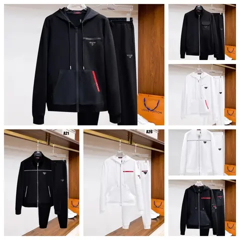 Prada Sport Hoodie and Sweatpants Set