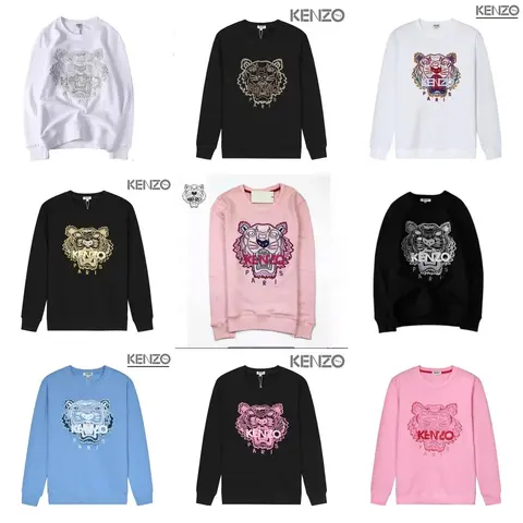 KENZO Tiger Logo Sweatshirts Collection